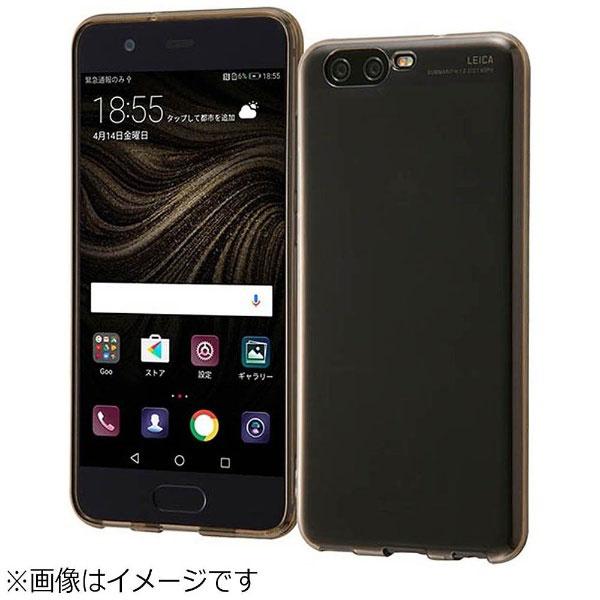 レイアウト HUAWEI P10用　TPUソフトケース ウルトラクリア　ブラック　RT-HP10TC3/BM 【864】 | ray-out | 01