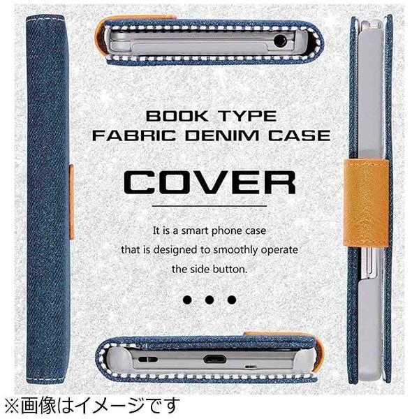 レイアウト arrows NX F-01J用　手帳型ケース ファブリック デニム　アイスブルー　RT-ARJ1FBC5/IA 【864】 [振込不可] | ray-out | 04
