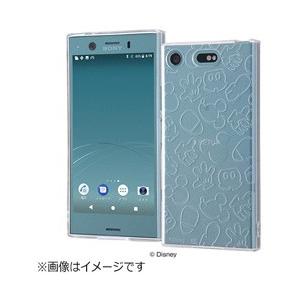 レイアウト Xperia XZ1 Compact用　ディズニー TPUソフトケース キラキラ　ミッキーマウス　RT-RDXZ1CA/MK 【864】 | ray-out