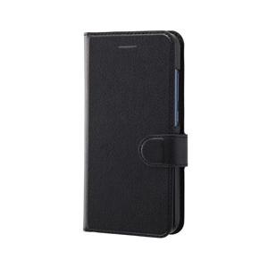 レイアウト HUAWEI nova 2 手帳 シンプル マグネット／ブラック RTHWN2ELC1BB 【864】 | ray-out