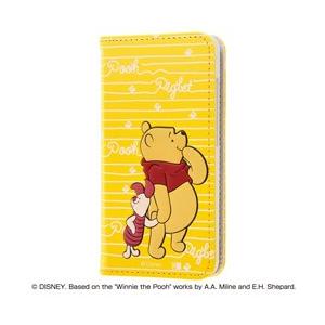 レイアウト AQUOS R compact用 手帳型ケース ディズニー/カーシヴ/プー　RT-DAQRCOT/PO 【852】 | ray-out