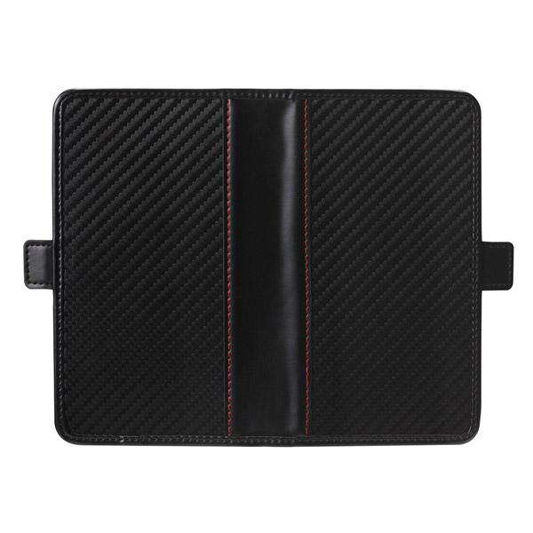 PGA マルチフリップカバー カーボン調ブラック PG-MFP23BK カーボン調ブラック [振込不可] | PGA | 04