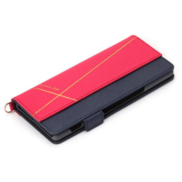 PGA Xperia 1用 ダブルフリップカバー スクエア型 ピンク PG-XP1FP06PK 【864】 [振込不可] | PGA | 02