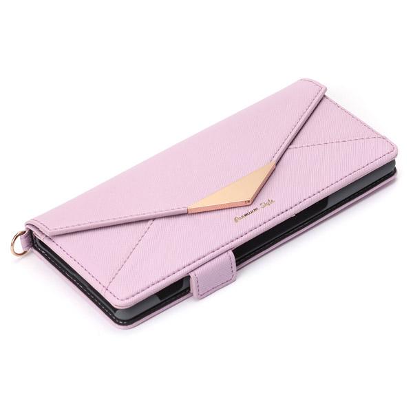 PGA Xperia 1用 ダブルフリップカバー レター型 パープル PG-XP1FP07PP [振込不可] | PGA | 02