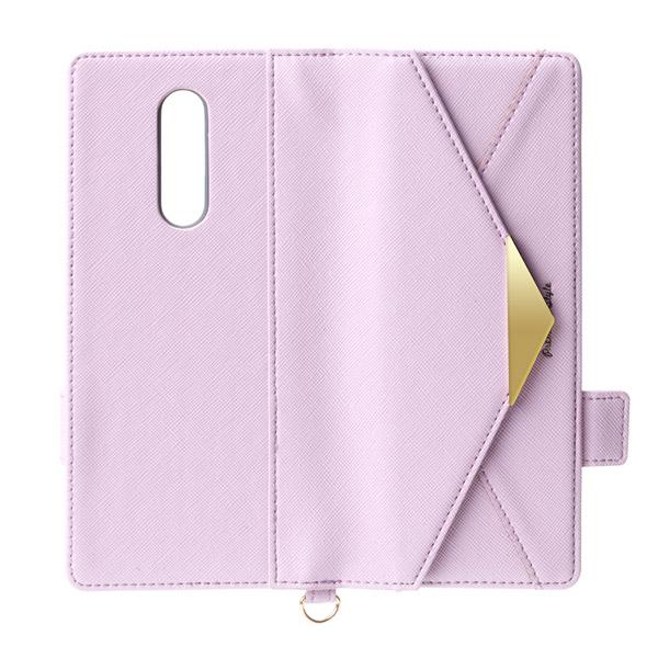 PGA Xperia 1用 ダブルフリップカバー レター型 パープル PG-XP1FP07PP [振込不可] | PGA | 04