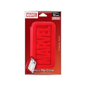 PGA iPhone 12 mini用 ガラスフリップケース [ロゴ] PG-DGF20F04MVL ロゴ | PGA