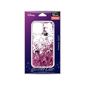 PGA iPhone 12 mini用 グリッターケース Premium Style ミニーマウス PG-DLQ20F02MNE | PGA