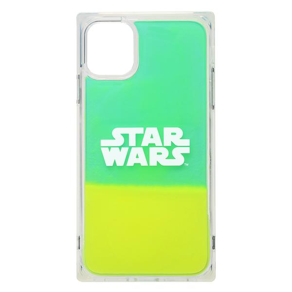 PGA iPhone 11用 ネオンサンドケース ロゴ/グリーン＆イエロー Premium Style PG-DLQ19B15SW | PGA | 03