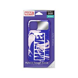 PGA iPhone 12/12 Pro 6.1インチ対応 ハイブリッドタフケース　ロゴ／パープル PG-DPT20G25MVL | PGA