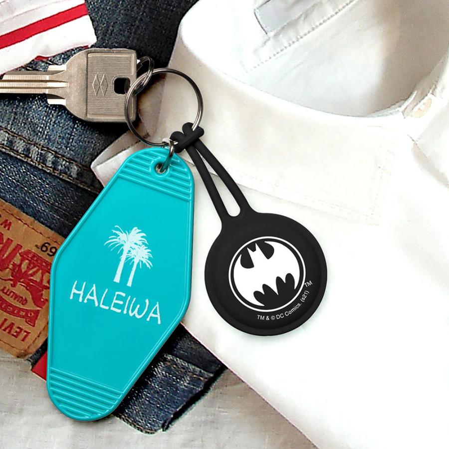 PGA AirTag 用 抗菌シリコンストラップ Premium Style バットマン PG-WATSC04BAT | PGA | 04