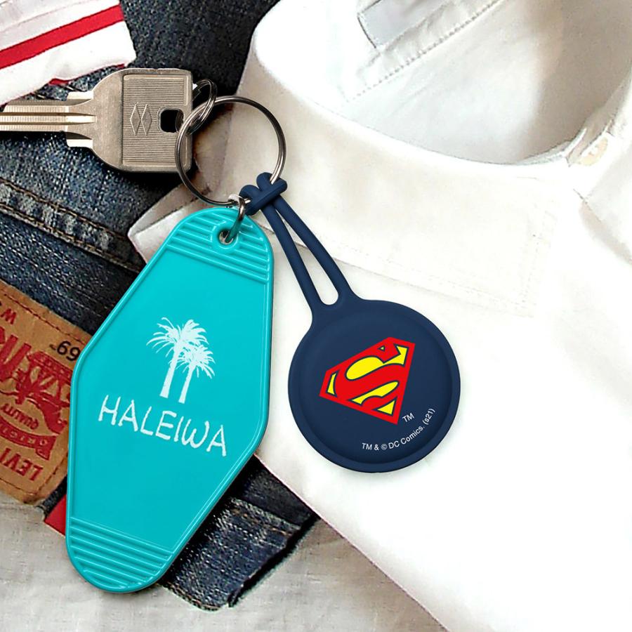 PGA AirTag用 抗菌シリコンストラップ Premium Style スーパーマン PG-WATSC05SUP | PGA | 04