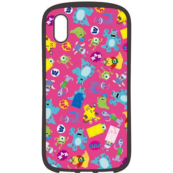 PGA iPhone XS Max 6.5インチ用 ハイブリッドタフケース モンスターズ インク ピンク PG-DCS526MOI モンスターズ インク ピンク 【852】 [振込不可] | PGA | 01