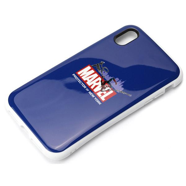 PGA iPhone XS Max 6.5インチ用 ハイブリッドタフケース スパイダーマン ネイビー PG-DCS536SPM スパイダーマン ネイビー 【864】 [振込不可] | PGA | 01