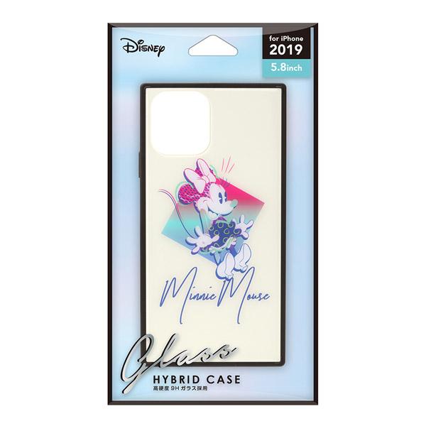 PGA iPhone 11 Pro 5.8インチ　ガラスハイブリッドケース　ミニーマウス PG-DGT19A04MNE 【864】 [振込不可] | PGA | 01