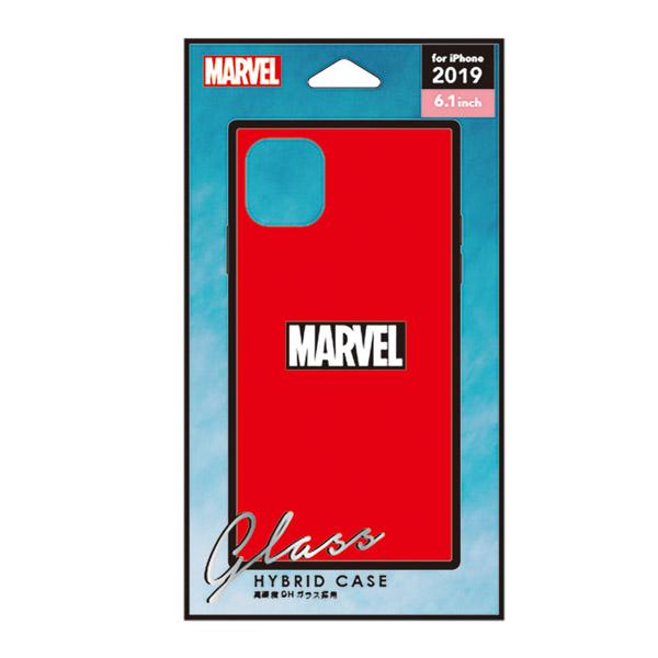 PGA iPhone 11 6.1インチ 用　ガラスハイブリッドケース　 ロゴ レッド PG-DGT19B11MVL [振込不可] | PGA | 01