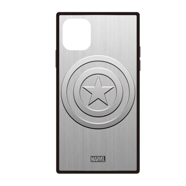 PGA iPhone 11 6.1インチ 用　ガラスハイブリッドケース　 キャプテン・アメリカ シルバー PG-DGT19B15CTA 【864】 [振込不可] | PGA | 02