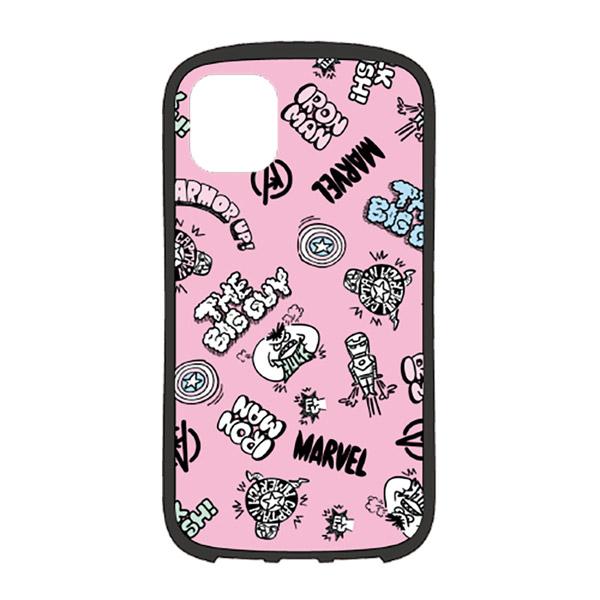 PGA iPhone 11 6.1インチ 用　ハイブリッドタフケース　 アベンジャーズ ピンク PG-DPT19B12AVG 【864】 [振込不可] | PGA | 02