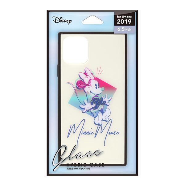 PGA iPhone 11 Pro Max 6.5インチ 用 ガラスハイブリッドケース ミニーマウス PG-DGT19C04MNE [振込不可] | PGA | 01