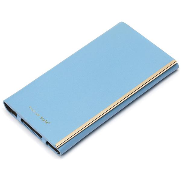 PGA iPhone X用 オールPUレザーフリップカバー ブルー PG-17XFP52BL ブルー PG-17XFP52BL ブルー 手帳型ケース Premium Style ブルー PG-17XFP52BL 【864】 | PGA | 02
