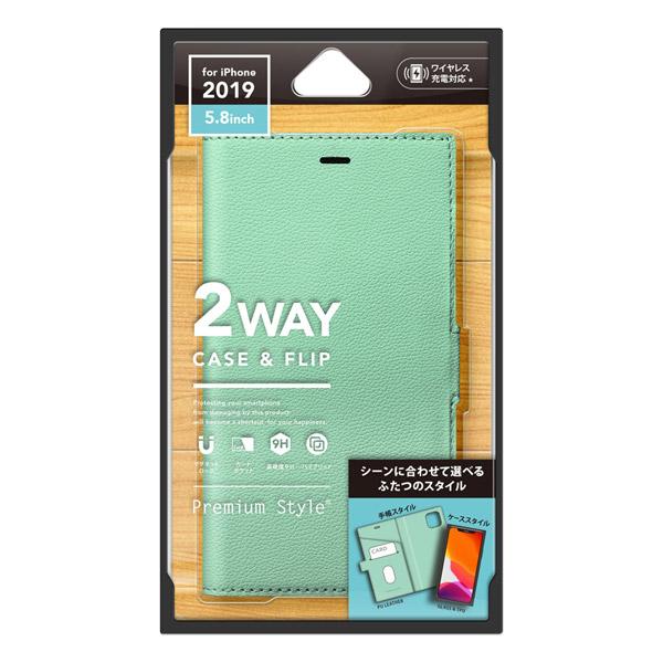 PGA iPhone 11 Pro 5.8インチ用　2WAYケース　ブルー PG-19ATW04BL [振込不可] | PGA | 01