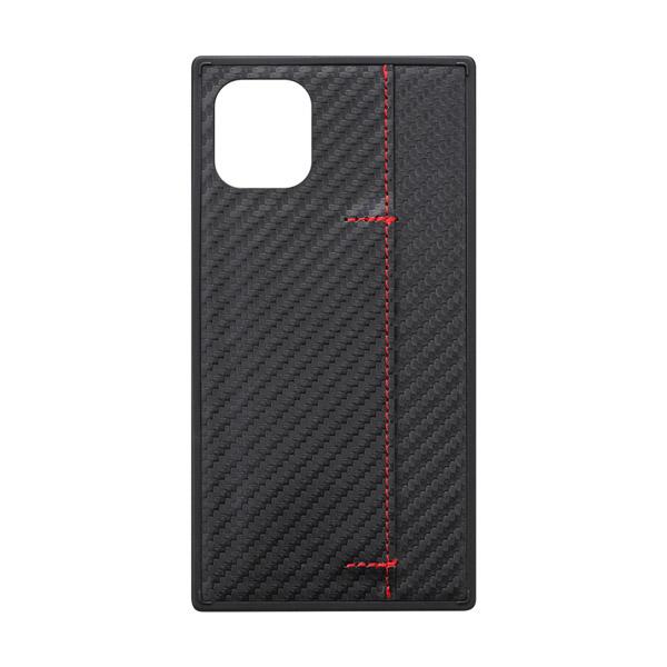 PGA iPhone 11 6.1インチ 用　テクスチャーハイブリッドケース　カーボン調ブラック PG-19BPT10BK [振込不可] | PGA | 03