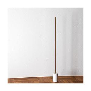 TIC 【ベースセット】ネオマンクス フロアライト  ブラス/ホワイト TC-2007-BSWHSET ［LED］ | 