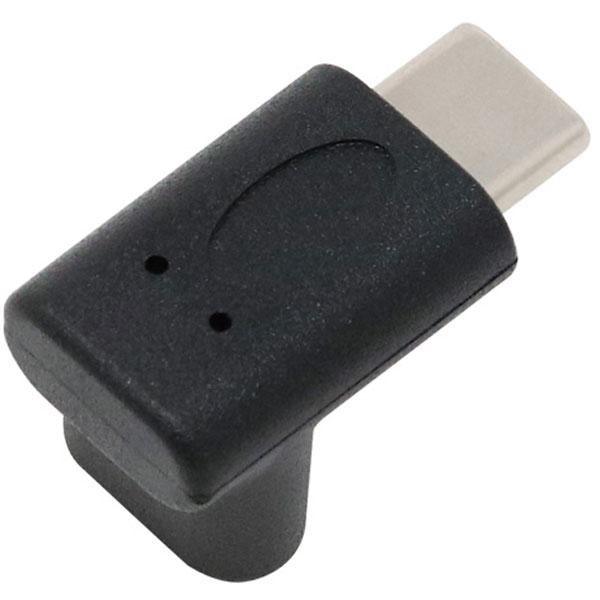 アイネックス USB3.1Gen2変換アダプタ Cメス - Cオス 縦L型 U32CC-UFAD ブラック |  | 02