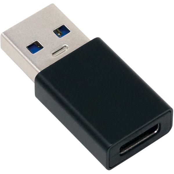 アイネックス USB3.1Gen2変換アダプタ Aオス - Cメス U32AC-MFAD ブラック |  | 01