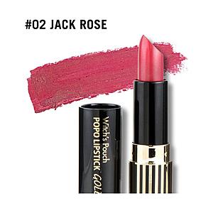 アスリーエイチ Witch’s Pouch（ウィッチズポーチ）ポポリップスティック ゴールド 3.3g  G02 ジャックローズ WPLG-G02 【852】 | 