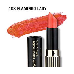 アスリーエイチ Witch’s Pouch（ウィッチズポーチ）ポポリップスティック ゴールド 3.3g  G03 フラミンゴレディ WPLG-G03 | 