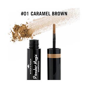 アスリーエイチ Witch’s Pouch（ウィッチズポーチ）パウダー マジック アイブローブラッシュ 1g  01 キャラメルブラウン WPPME-01 | 