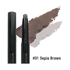 アスリーエイチ Witch’s Pouch（ウィッチズポーチ）ウォータリースティックシャドウ 1.3g  01 セピアブラウン WPWSS-01W | 