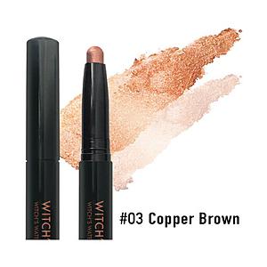 アスリーエイチ Witch’s Pouch（ウィッチズポーチ）ウォータリースティックシャドウ 1.3g  03 コッパーブラウン WPWSS-03W | 