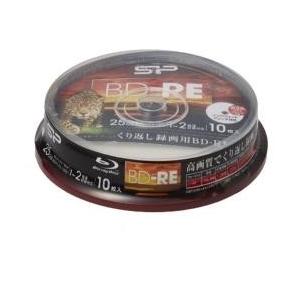 Silicon Power(シリコンパワー) 録画用BD-RE　25GB　スピンドルケース10枚　SPBDREV25PWA10S SPBDREV25PWA10S [25GB /インクジェットプリンター対応] | 