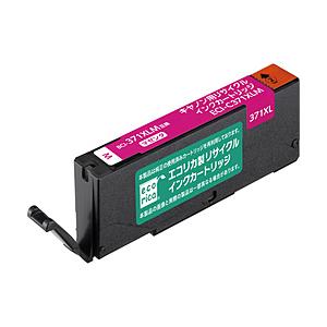 エコリカ 【リサイクル】［キヤノン：BCI-371XLM（大容量マゼンタ）対応］ リサイクルインクカートリッジ　ECI-C371XLM | エコリカ