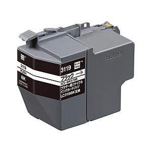 エコリカ ECI-BR3119B 互換リサイクルインクカートリッジ [ブラザー LC3119BK] ブラック | エコリカ