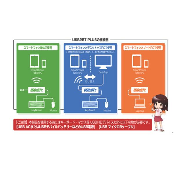 ビットトレードワン ビット・トレード・ワン Bluetooth変換アダプタ USB2BT PLUS ADU2B02P |  | 03
