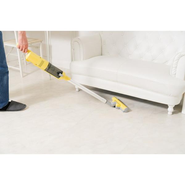 三洋テック スティック型コードレスクリーナー ルミナスイエロー WTA01-Y ［紙パックレス式 /コードレス］ [振込不可] |  | 02