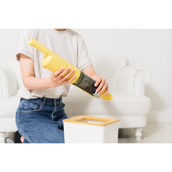 三洋テック スティック型コードレスクリーナー ルミナスイエロー WTA01-Y ［紙パックレス式 /コードレス］ [振込不可] |  | 03