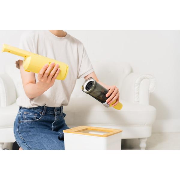 三洋テック スティック型コードレスクリーナー ルミナスイエロー WTA01-Y ［紙パックレス式 /コードレス］ [振込不可] |  | 04