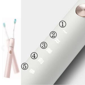 APIYOO P7 音波電動歯ブラシ  ピンク EAP7-0002 ［振動式］ 【852】 |  | 01