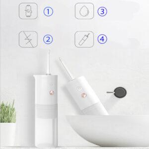 APIYOO X7 口腔洗浄器  ホワイト EAX7-0014 ［ハンディタイプ /国内・海外兼用］ |  | 03