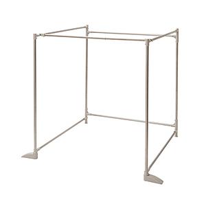 積水樹脂 多機能 布団 物干し 折りたたみ 専用竿付き ステンクラー 自在 屋外 屋内  ステン＆グレー OFD-40S | 