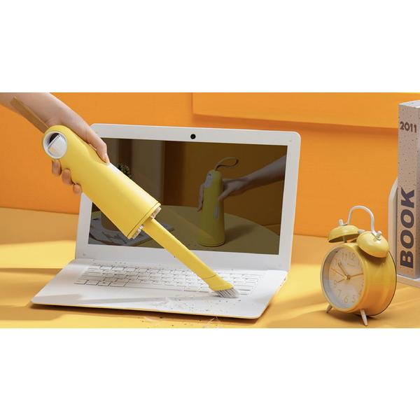 ラクオカ ポータブルハンディクリーナー Vaccumi 5000+ YELLOW SP-V03-YL コードレス |  | 03