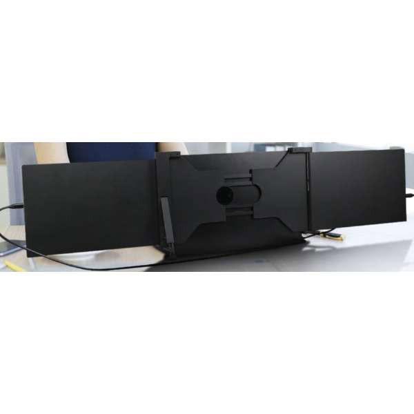 アペックス USB-C接続 2画面PCモニター Aqual ブラック AXD116M ［11.6