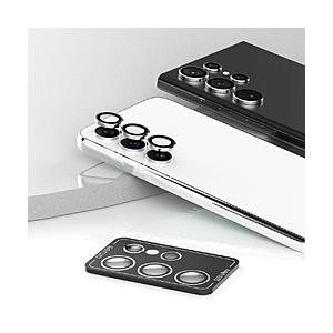 ROA Galaxy S23 カメラ専用強化ガラスフィルム C-SUB CORE メタルリング | 