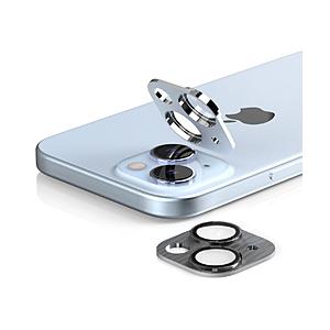 ROA iPhone 15 2眼 レンズフィルムカメラ専用強化ガラスフィルム C-SUB CORE araree メタルシルバー AR25424i15 | 