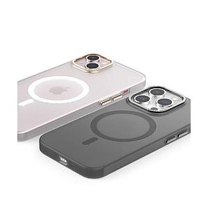 ROA iPhone 15 Pro Max MagSafe対応 ケース AERO FRAME araree クリアブラック AR25455i15PM | 