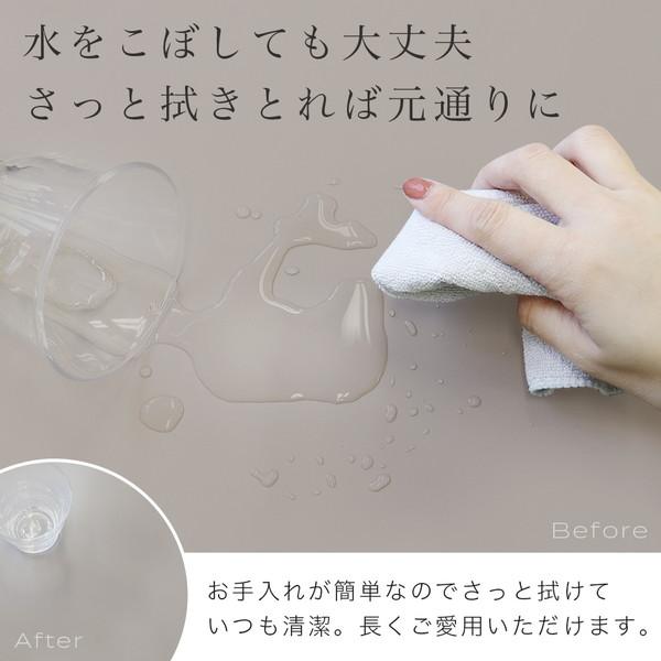 MOTTERU MOT-DESKMAT-GY デスクマット [750ｘ400mm] Largeサイズ ラテグレージュ |  | 04