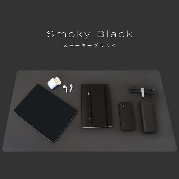 MOTTERU MOT-DESKMAT-BK デスクマット [750ｘ400mm] Largeサイズ スモーキーブラック |  | 01